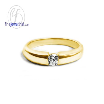 แหวนพิงค์โกลด์ แหวนเพชร แหวนแต่งงาน แหวนหมั้น - R1178DPG